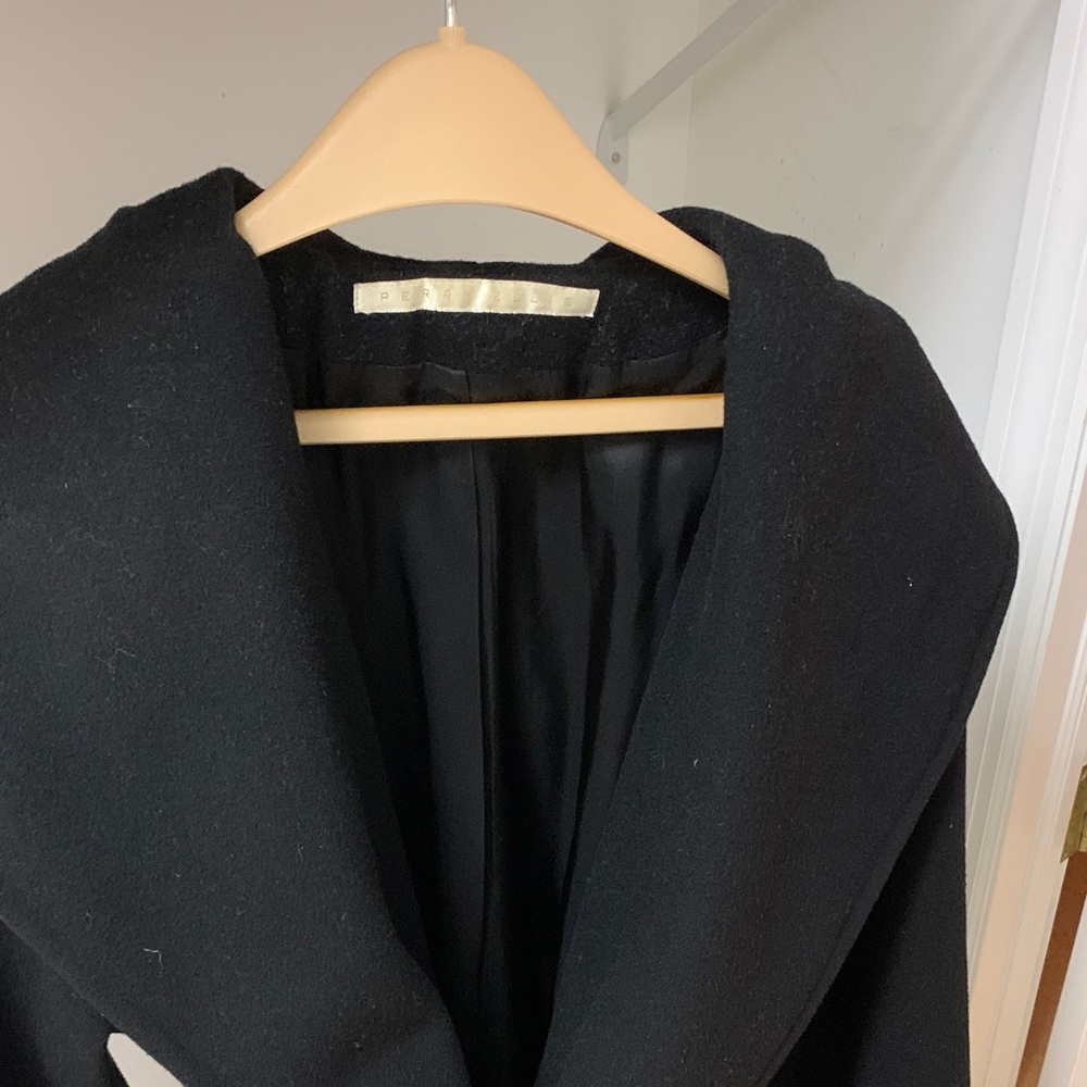 Perry Ellis Black Women's Coat